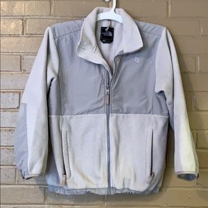 North face Denali girls jacket L EUC